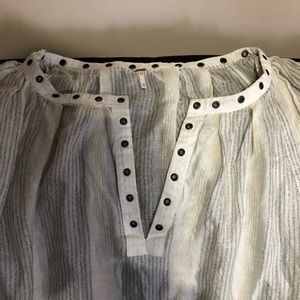 Free People low cut shirt